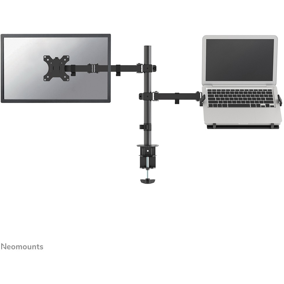 Mbajtëse për Monitor Neomounts FPMA-D550NOTEBOOK Tischhalterung për Notebooks dhe Ekranë të Shkallës deri në 32" - E Zezë