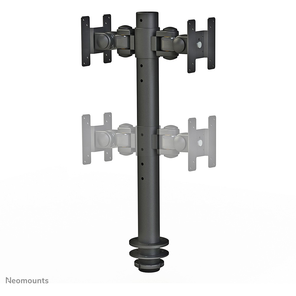 Mbajtëse për Monitor Desk mount for two flat screens up to 30" (76 cm) 10KG FPMA-D050DBLACK Neomounts - Figura 3