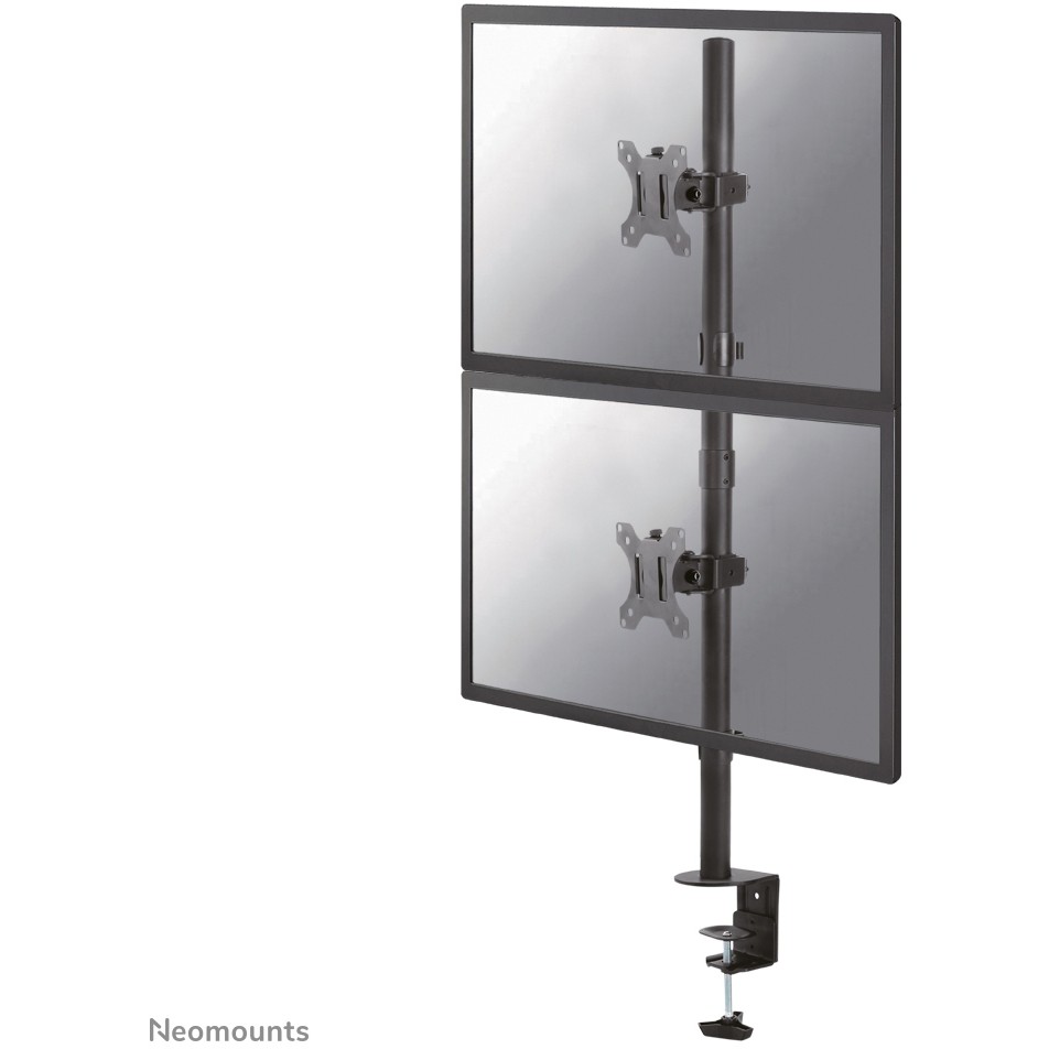 Mbajtëse për Monitor Neomounts FPMA-D550DV BLACK desk mount for two flat screens up to 32" - Black