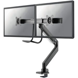 Mbajtëse për Monitor Neomounts Tischhalterung me dorezë për mbajtjen e tavolinës për dy ekrane të sheshtë deri në 32" (81 cm) 8KG NM-D775DXBLACK Neomounts