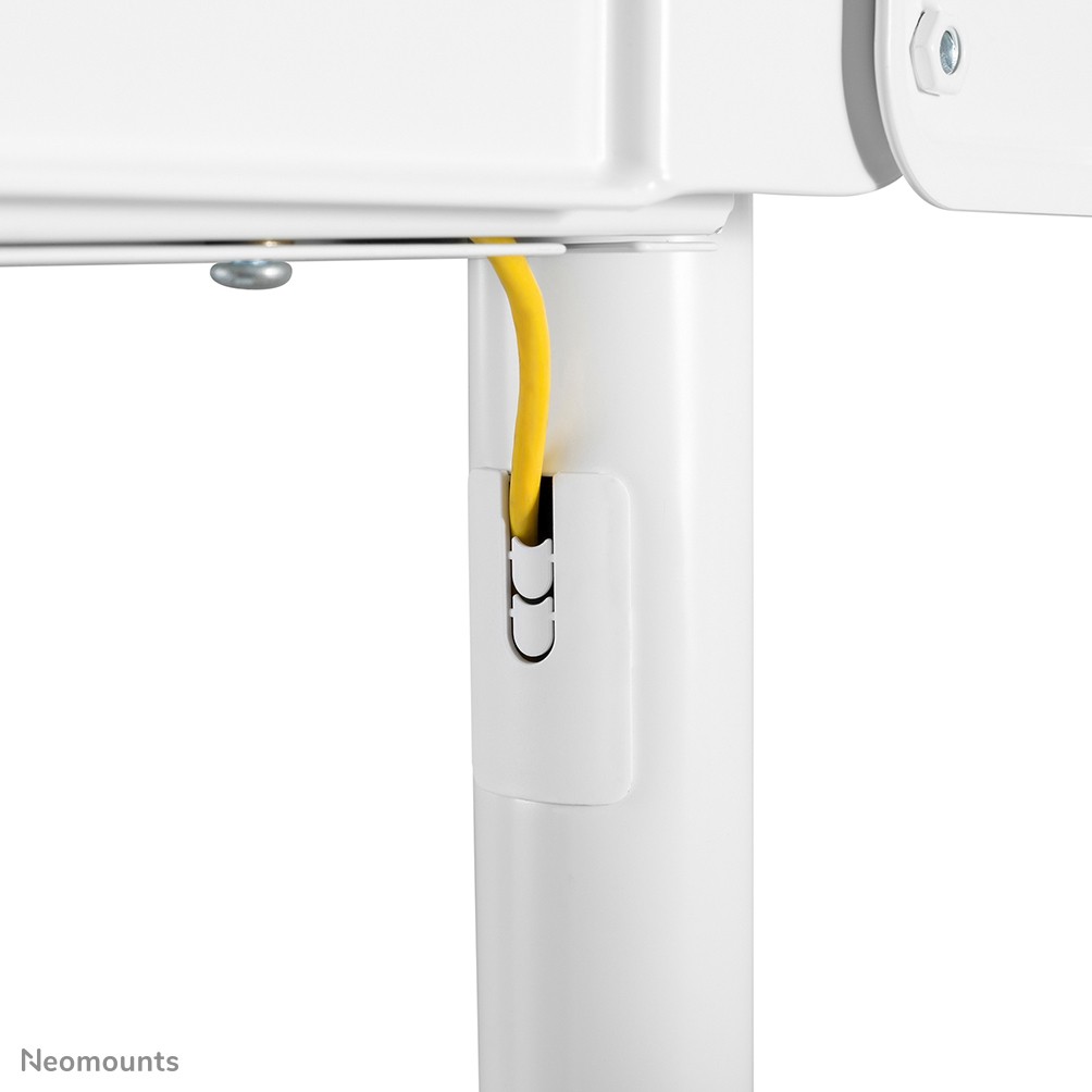 Mbajtëse për TV Neomounts NS-M1250WHITE Mobile floor stand for flat screen TVs up to 70" (178 cm) 70KG - Figura 3