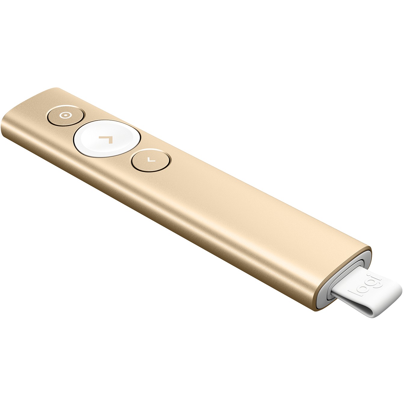 Aksesorë për Projektor Logitech Spotlight Wireless Presenter – Gold Edition - Figura 2