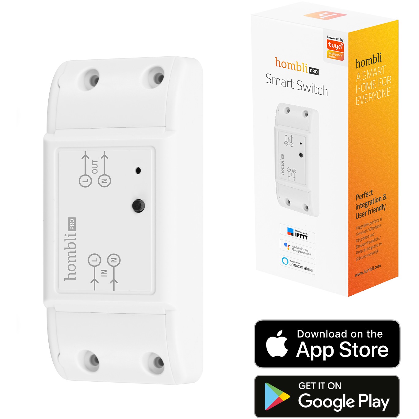 Sistemet e alarmit të mençura Hombli Smart Switch - ndërprerës më të mençur - Figura 2