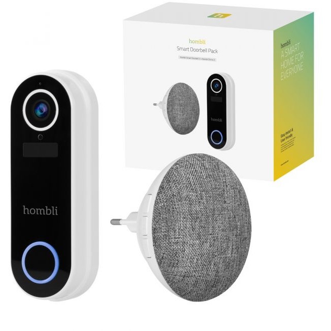 Sisteme të alarmit të mençura Hombli smarte Türklingel 2 (të bardhë) + Gong - Figura 2