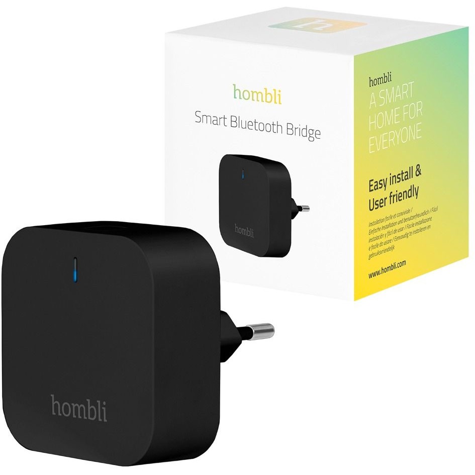 Sisteme alarmi të mençura Hombli Smart Bluetooth Bridge e zezë - Figura 2