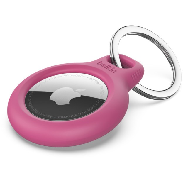 Mbajtëse Belkin për Apple AirTag, rozë