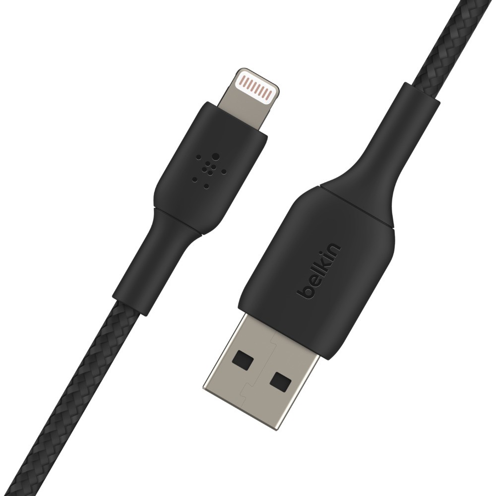 Kabllo USB Belkin Lightning Lade/Sync Kabel i mbuluar mfi 15cm i zi - Figura 2