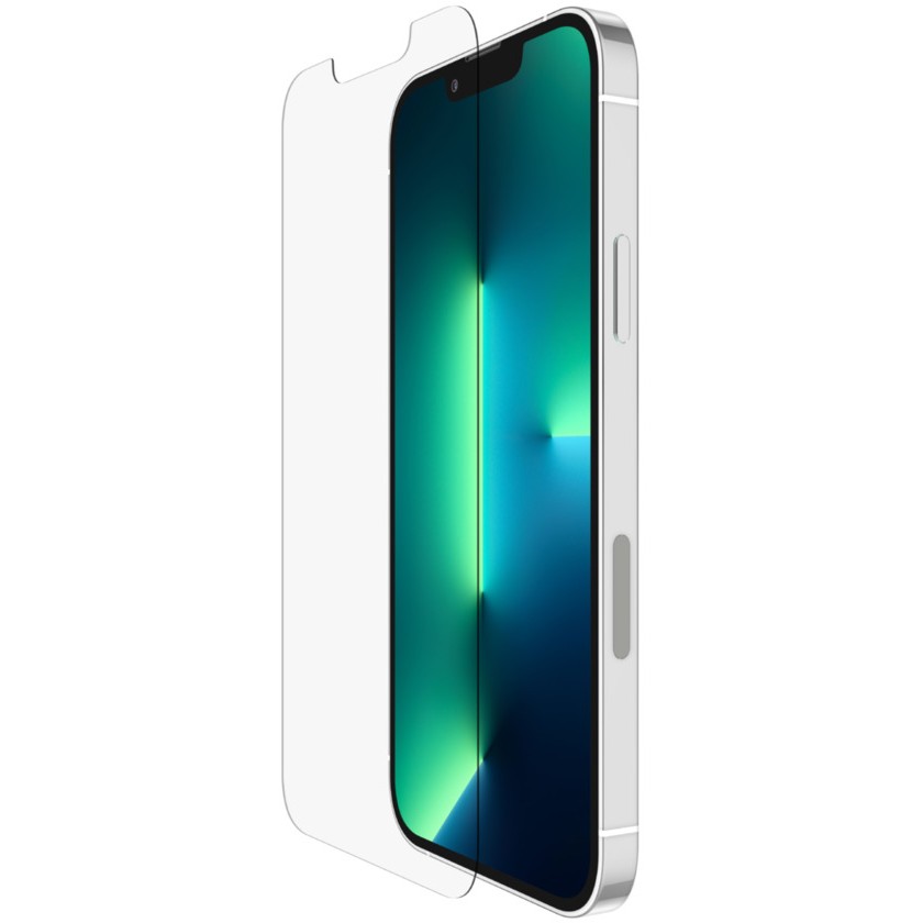 Aksesorë për telefon Belkin SCREENFORCE™ Tempered Glass Screen Protector / iPhone 13 / 13 Pro - Transparente