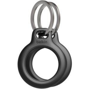 Mbajtëse Belkin për Apple AirTag 2 copa, të zeza