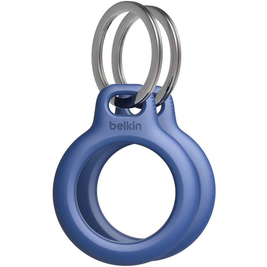 Mbajtëse Belkin për Apple AirTag 2 copa, e kaltër