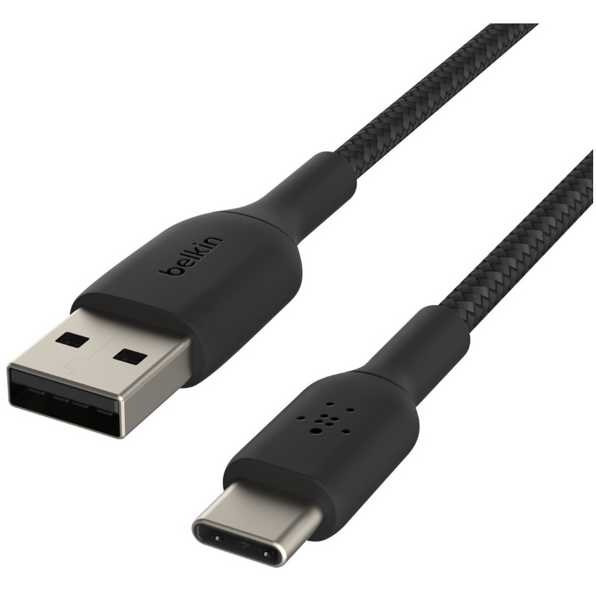 Kabllo Belkin USB-C/USB-A 2m, e zezë