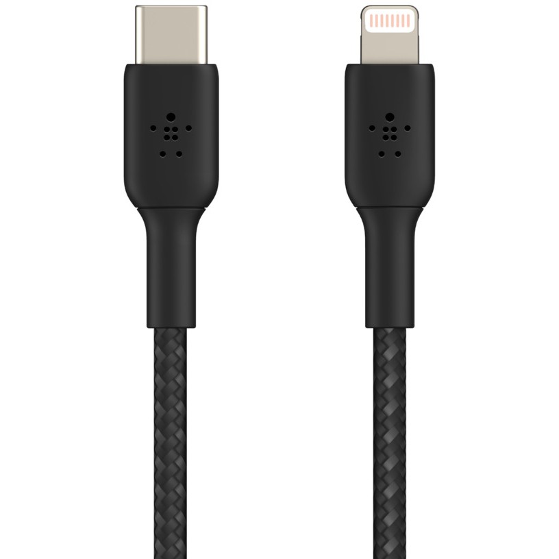 Kabllo Belkin Lightning/USB-C 2m, e zezë - Figura 3