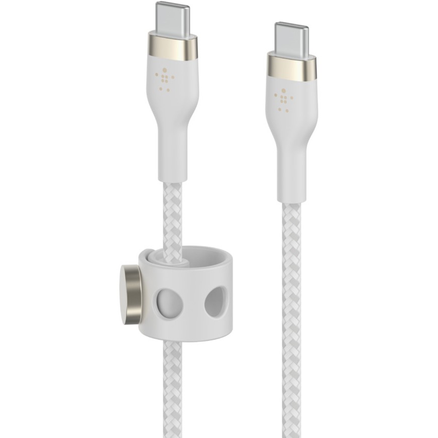 Kabllo Belkin PRO Flex USB-C/USB-C deri 60W, 2m, e bardhë - Figura 2