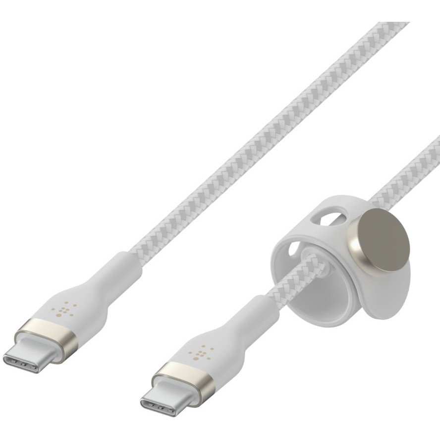 Kabllo Belkin PRO Flex USB-C/USB-C deri 60W, 2m, e bardhë - Figura 4