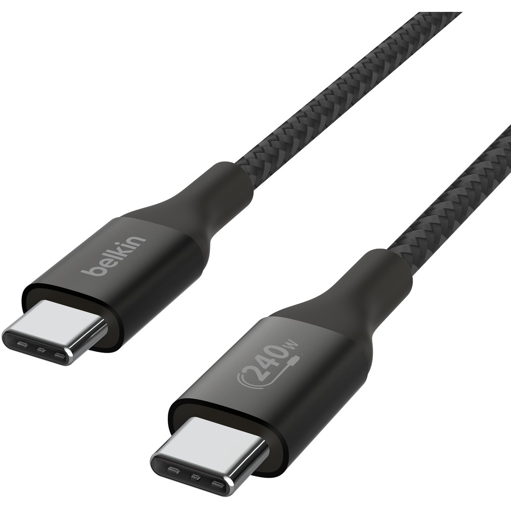 Kabllo Belkin USB-C në USB-C / 240W / 2m / e zezë - Figura 2