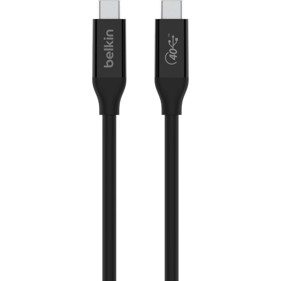 Aksesorë për telefon Belkin USB4 Kabel. USB-C/USB-C. 40 Gbit/s. 100W. 0.8m e zezë