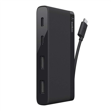 Belkin 4-Port USB-C Travel Hub / 2x USB-A / 2x USB-C – Zezë