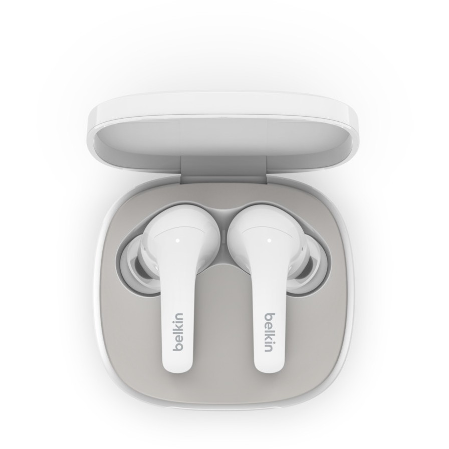 Kufje Belkin SOUNDFORM Flow In-Ear-Earphones me anulim të zhurmës, të bardha - Figura 3