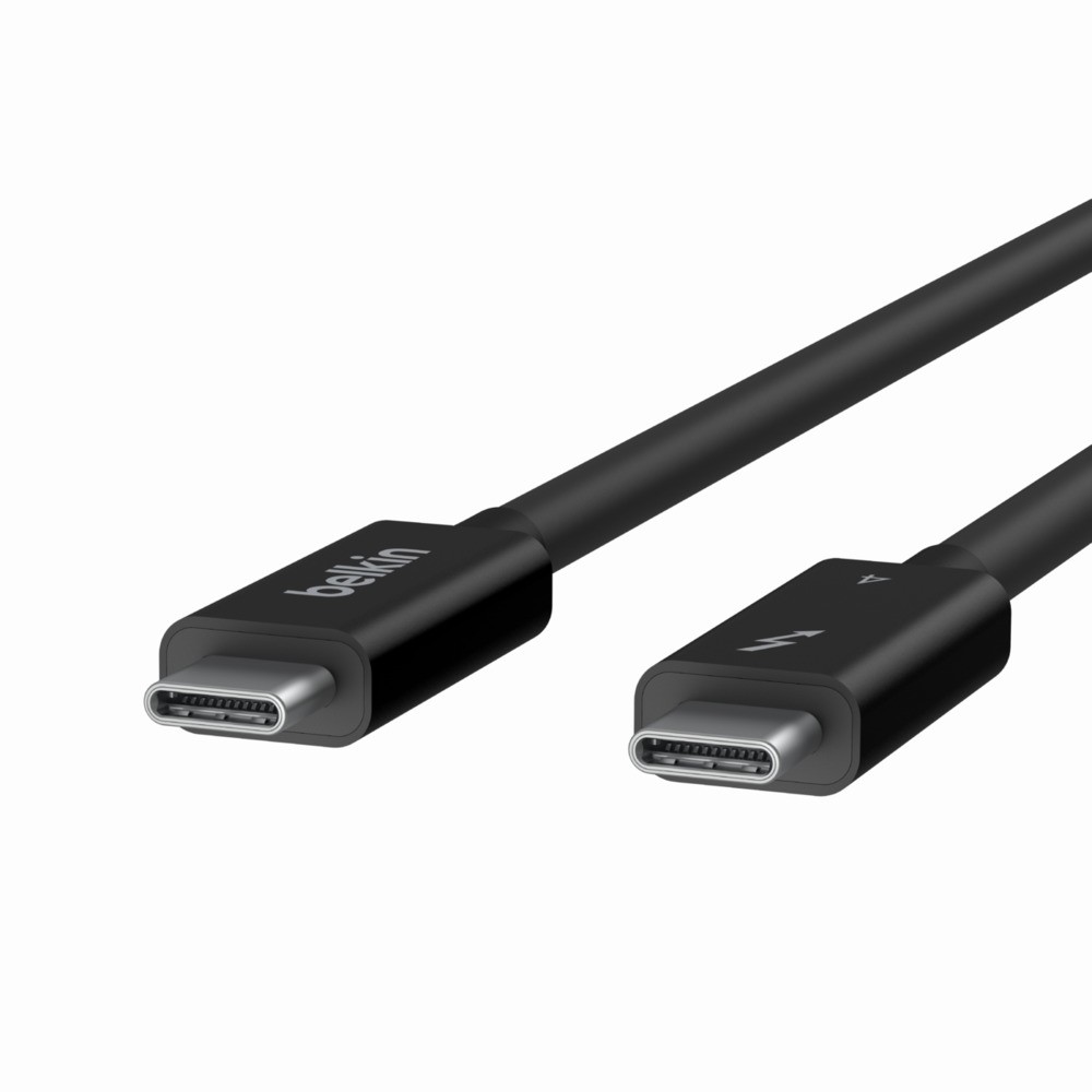 Kabllo USB Belkin Thunderbolt 4 USB-C/USB-C 40 Gbit/s 100W 2m, e zezë - Figura 2