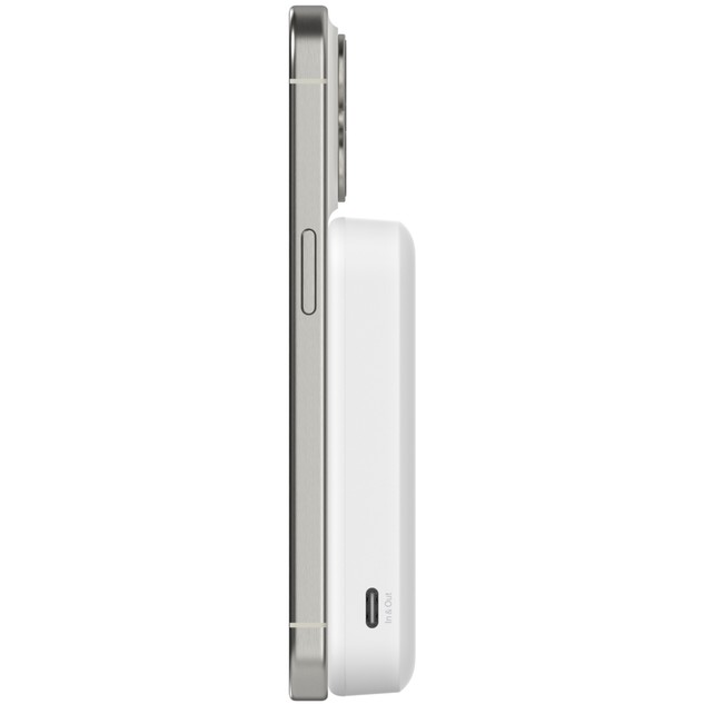 Powerbank magnetik Belkin BoostCharge Pro Qi2 8K, i bardhë - Figura 5