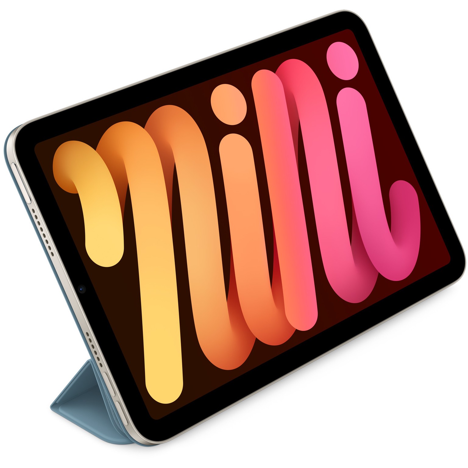 Mbrojtëse Smart Folio për iPad mini A17 Pro, e kaltër - Figura 2