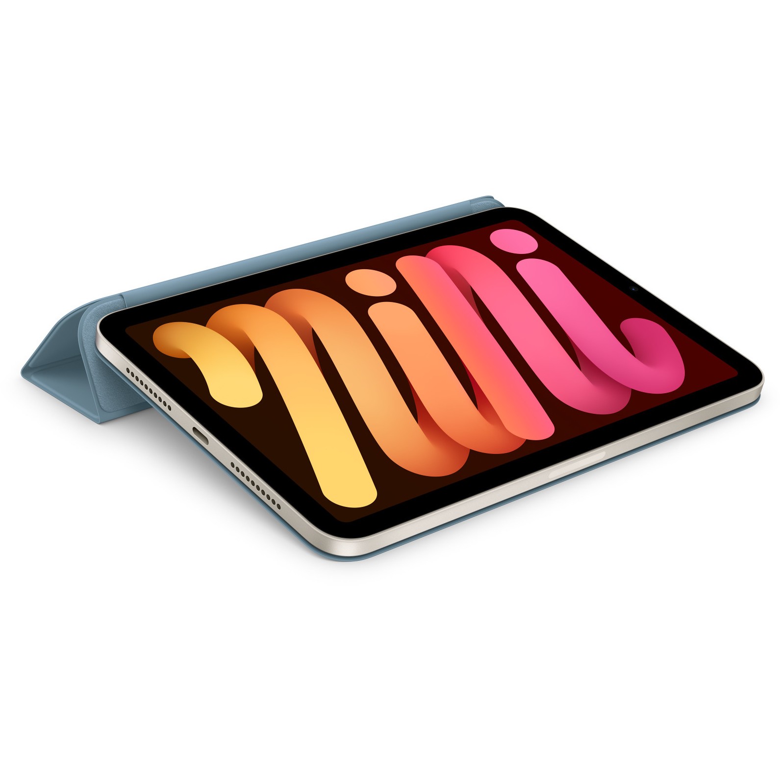 Mbrojtëse Smart Folio për iPad mini A17 Pro, e kaltër - Figura 3
