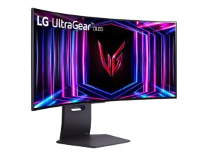 Monitor Gaming LG 34GS95QE-B / 34 " / Wide Quad HD OLED / Curved/ 240 Hz / 0.03 ms / DP + HDMI + USB - Zezë