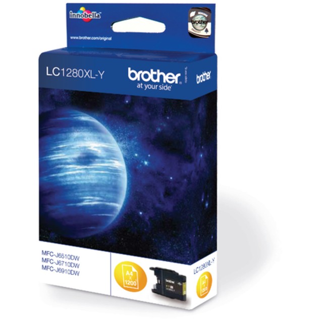 INK Brother LC-1280XL-Y Ink Cartridge – Verdhë - Figura 2