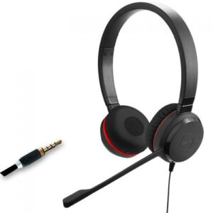 Kufje me kabllo Jabra Evolve 30 II Duo - Zezë