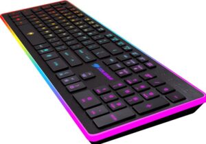 Tastierë Gaming me kabllo COUGAR Vantar / CH Layout -Zezë
