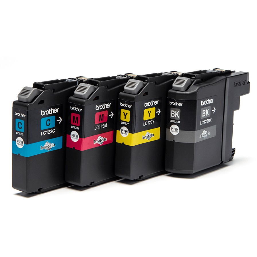 INK Brother LC-123 Value Pack – Zezë/Blu /Rozë / Verdhë - Figura 2