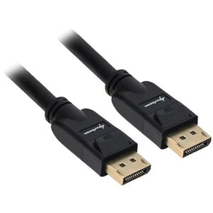 Kabllo DisplayPort Sharkoon → DisplayPort 4K 1 m - Zezë