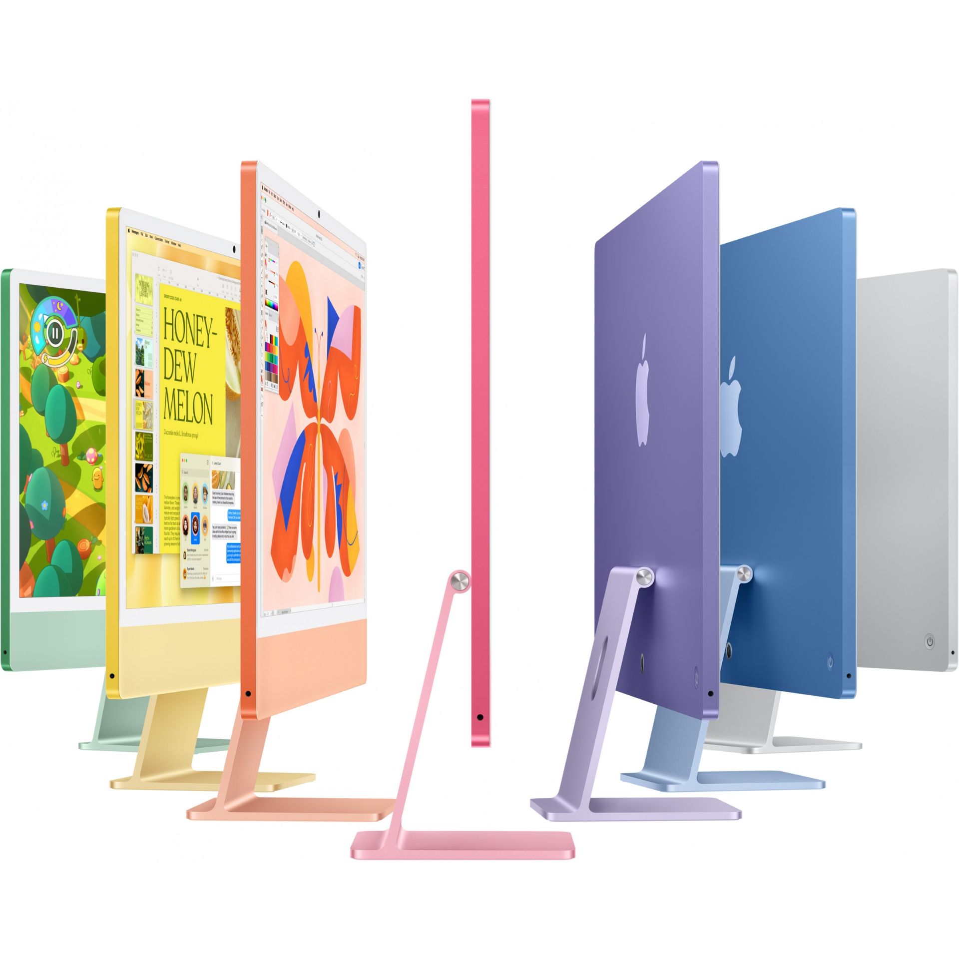 Apple iMac 24" M4 / 4.5K / 8 CPU / 8 GPU / 16GB / 256GB – Silver - Figura 4