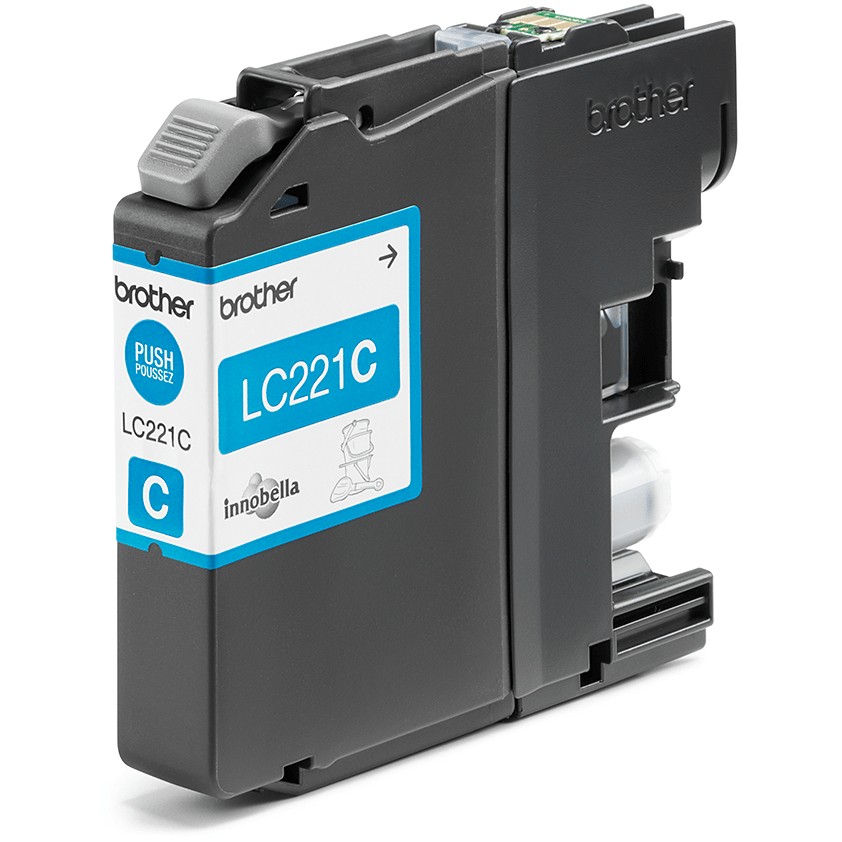 INK Brother LC-221C Ink Cartridge – Blu - Figura 3