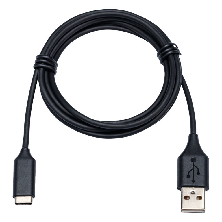 Kabllo zgjatuese Jabra Link USB-C në USB-A - Zezë