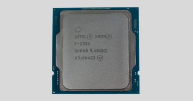Procesor Intel Xeon E-2334 / Socket LGA1200 / Tray