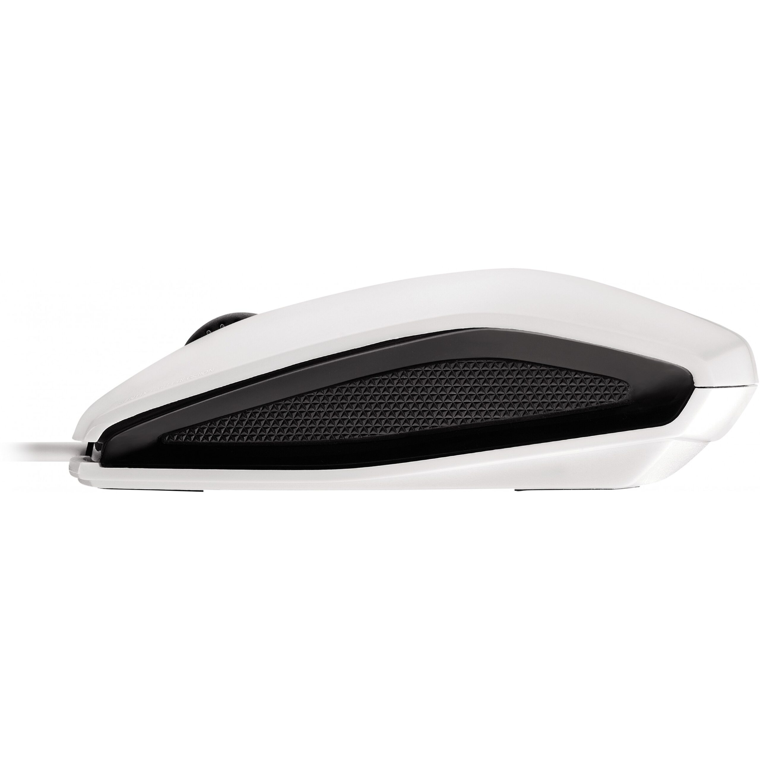 Maus me Kabllo CHERRY GENTIX Optical – Bardhë - Figura 2