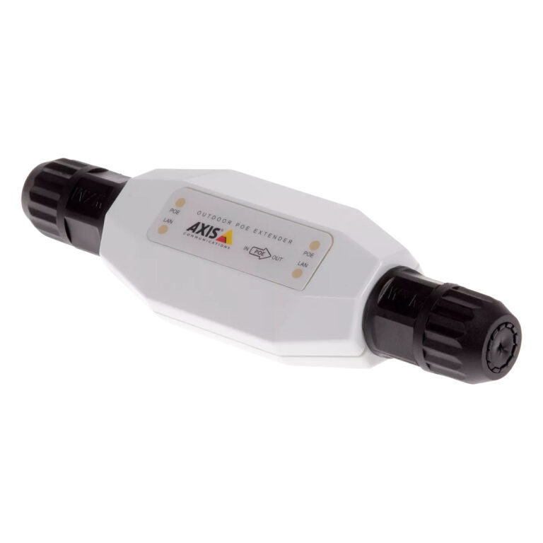 AXIS T8129-E Outdoor PoE Extender | Gigabit | IP67 | IEEE 802.3af/at | No External Power