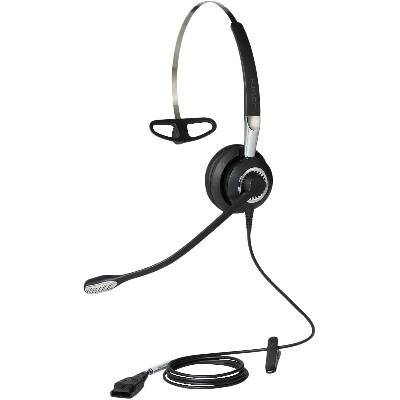 Kufje me Kabllo Jabra / BIZ 2400 II / Mono / Wideband / QD / 3‑in‑1 - Zezë - Figura 2