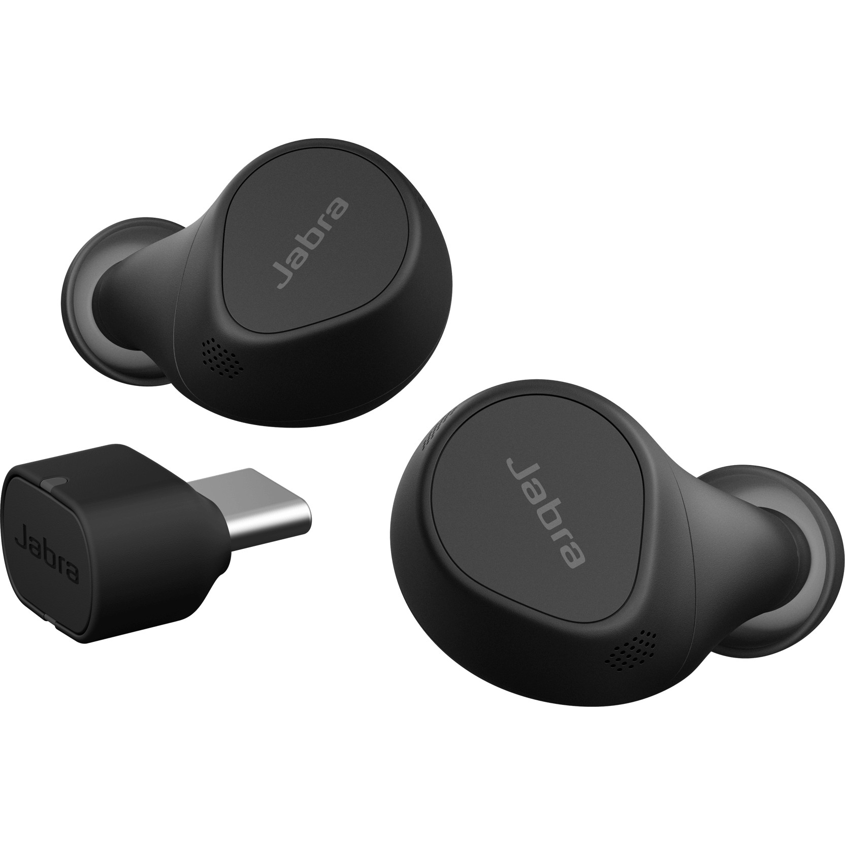 Kufje pa kabllo Jabra Evolve2 Buds USB-C MS - Zezë - Figura 2