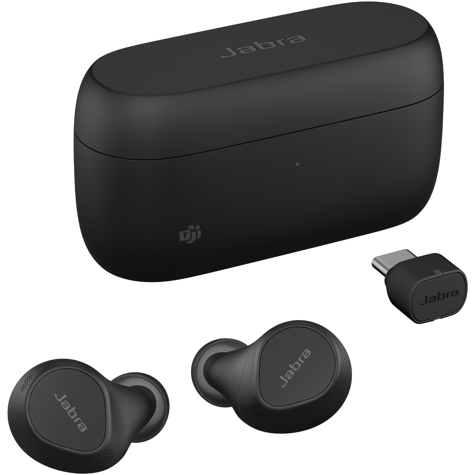 Kufje pa kabllo Jabra Evolve2 Buds USB-C MS - Zezë - Figura 3