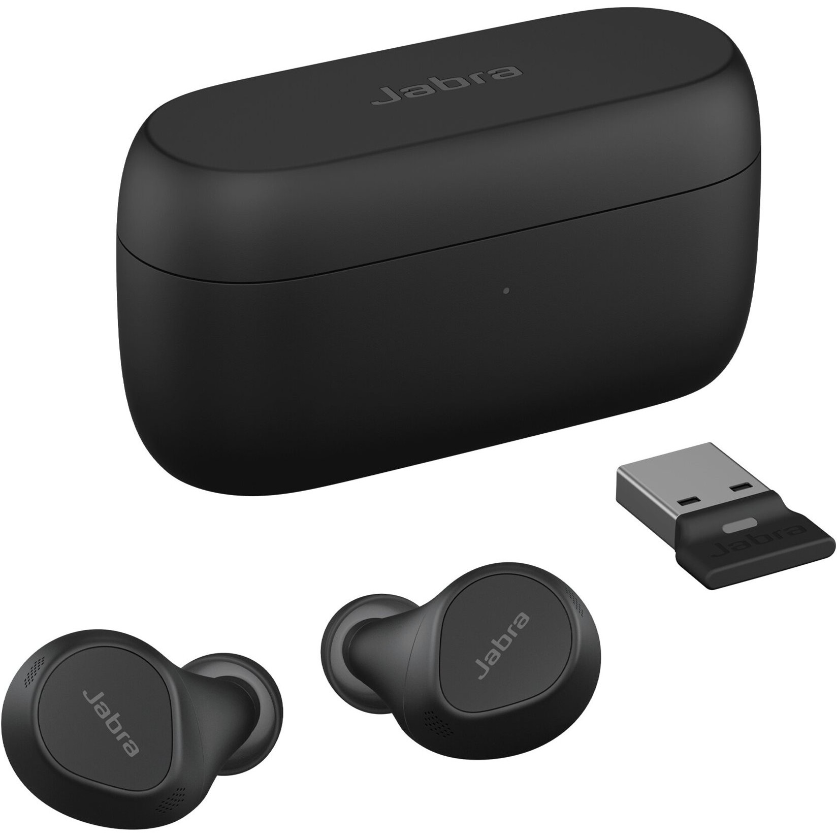Kufje pa kabllo Jabra Evolve2 Buds USA-A UC / Pad - Zezë - Figura 2