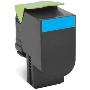 Toner Lexmark Toner 80C2SCE Cyan deri në 2.000 faqe