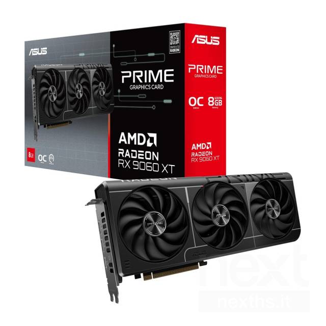 Kartelë Grafike Asus PRIME RX 9060 XT O8G Graphics Card / 8GB GDDR6 / PCIe 4.0 - Zezë - Figura 2