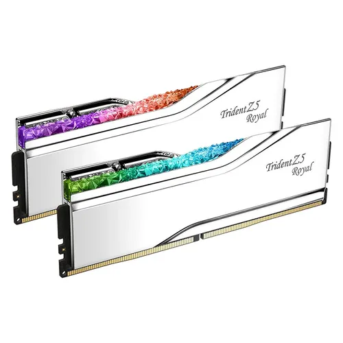RAM Memorie DDR5 G.Skill Trident Z5 Royal DIMM / 64GB / 6000 MTs / Intel XMP / F5‑6000J2836G32GX2‑TR5S / (2x32GB)