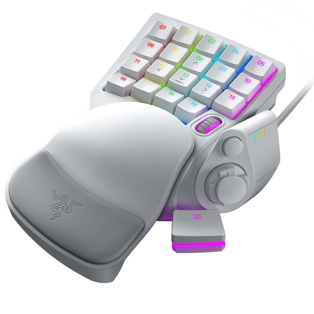 Keypad Gaming Razer Tartarus Pro Wired - Bardhë/Gri - Figura 3