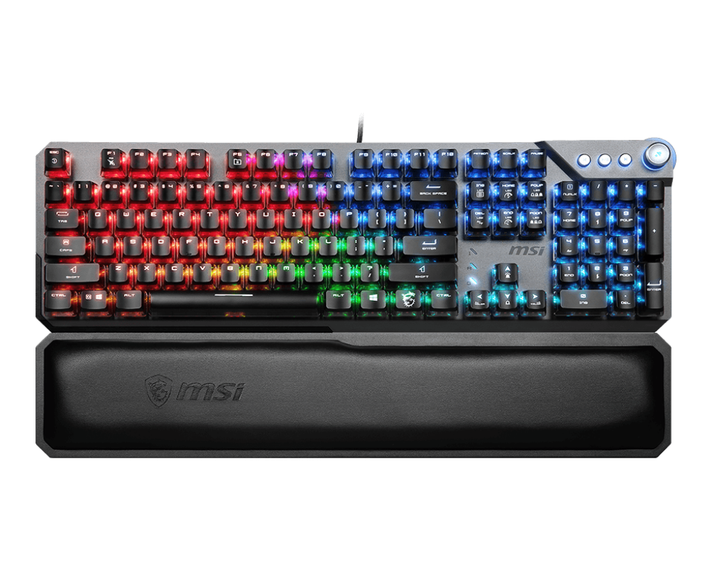 Tastierë Gaming MSI Vigor GK71 Sonic Red RGB / QWERTZ - Zezë - Figura 3