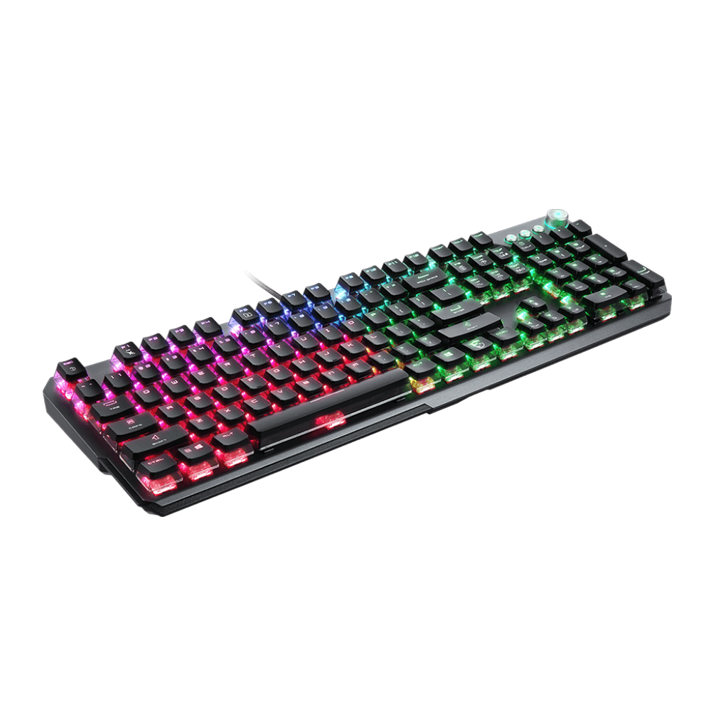 Tastierë Gaming MSI Vigor GK71 Sonic Red RGB / QWERTZ - Zezë - Figura 2