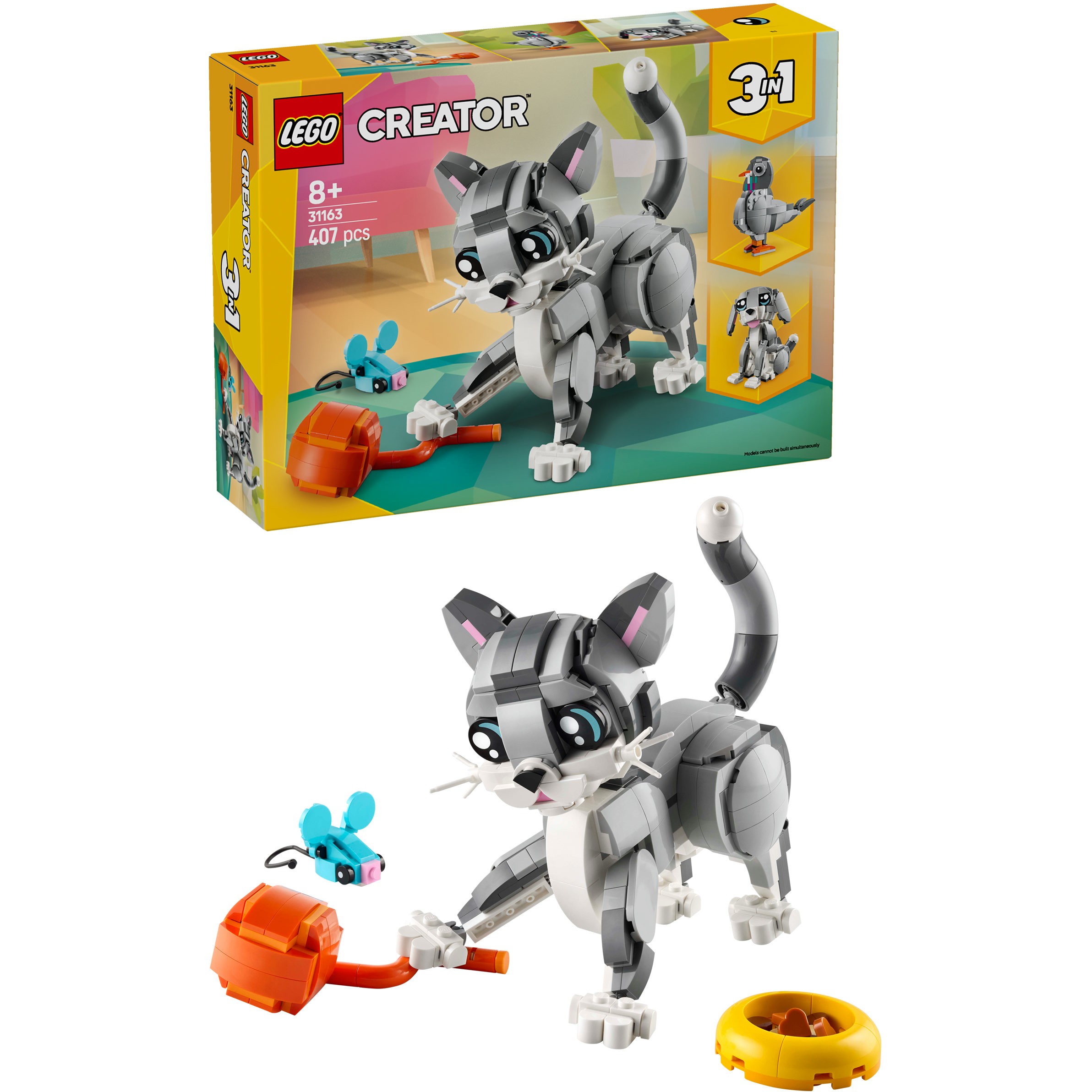 LEGO Creator Grey Cat 31163 - Figura 3