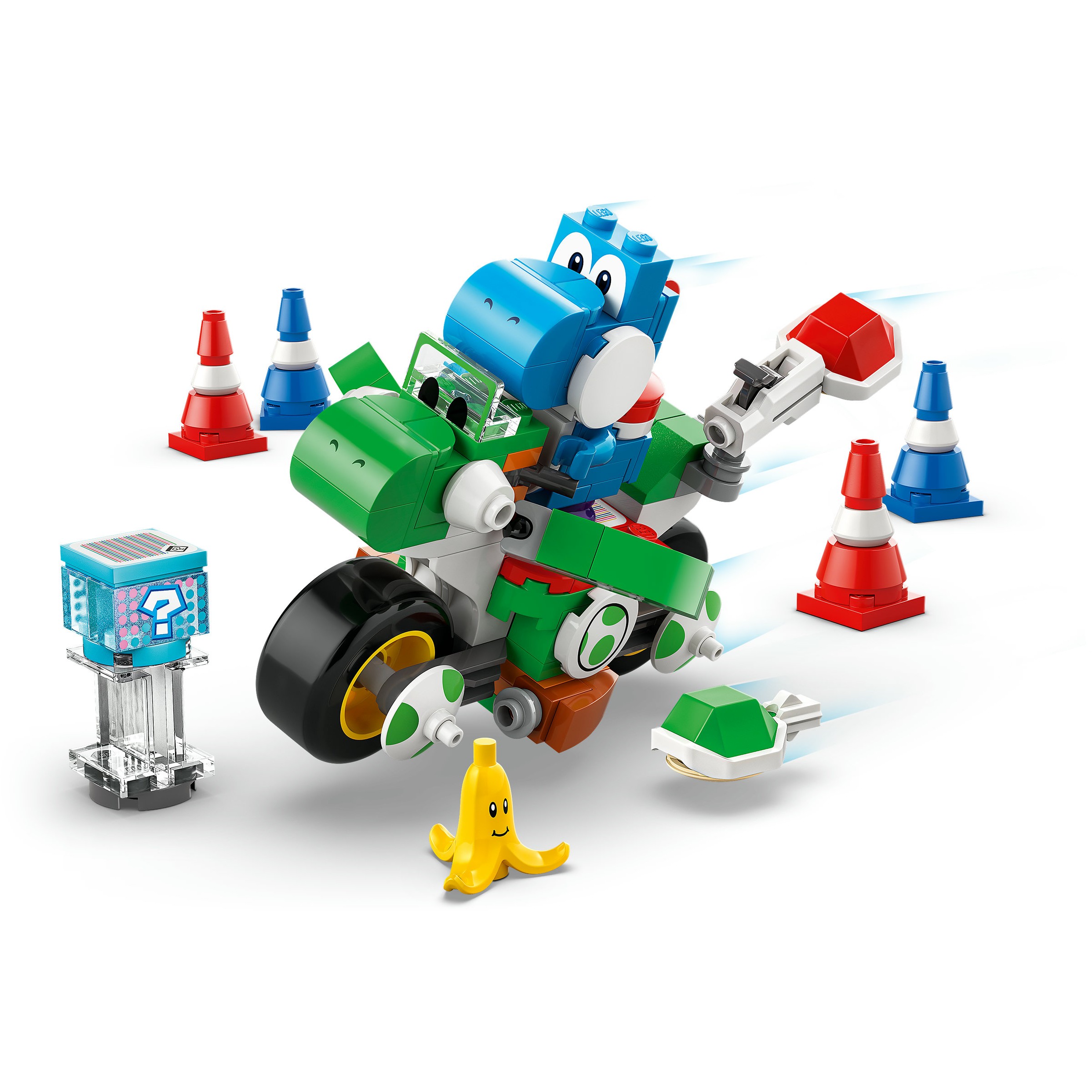 LEGO Super Mario Mario Kart – Yoshi–Bike 72031 - Figura 4